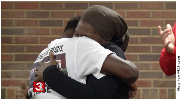 Stratford House Resident Makes Surprise Visit
