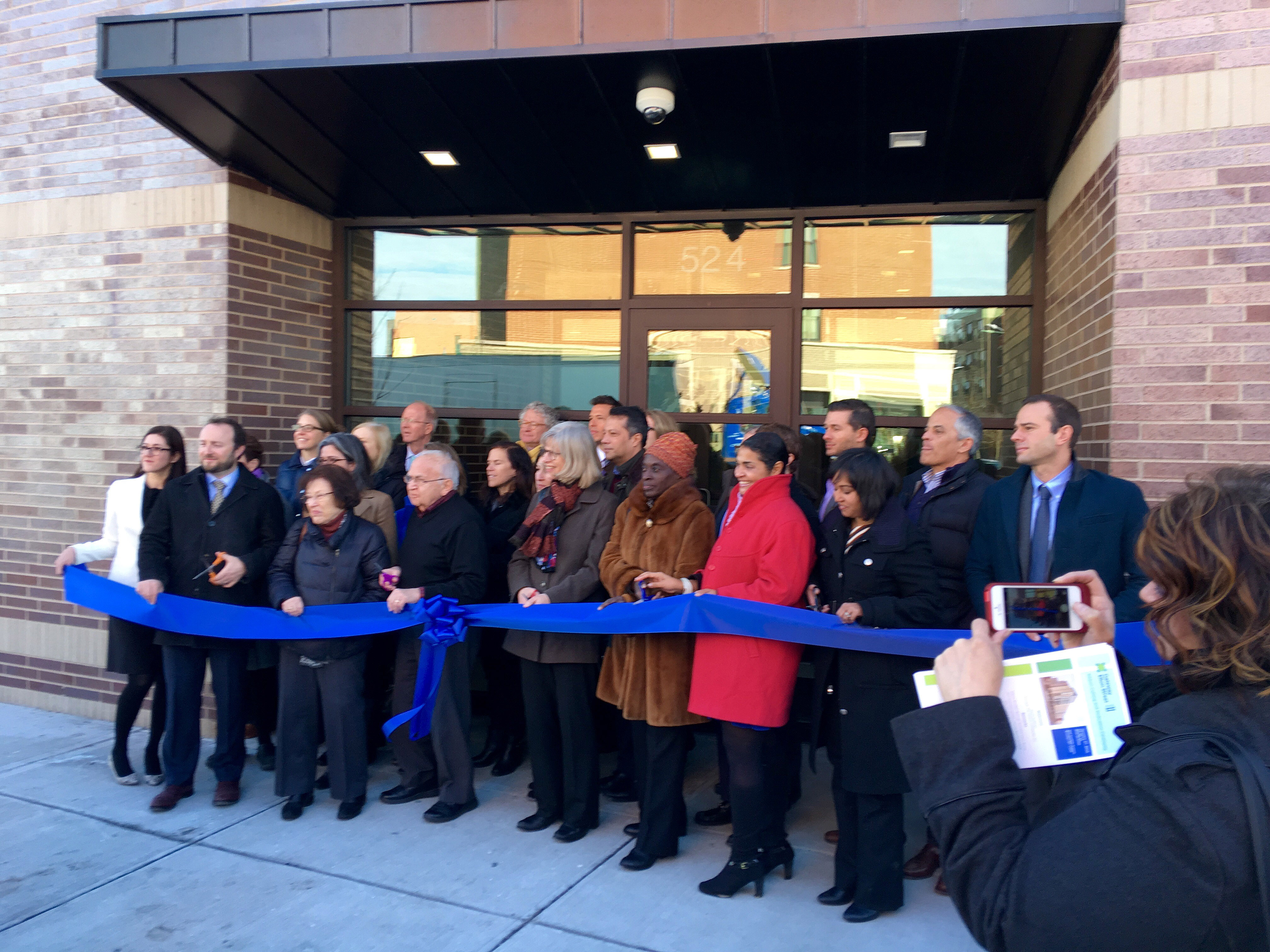 Ribbon-cutting At The Gateway Elton II