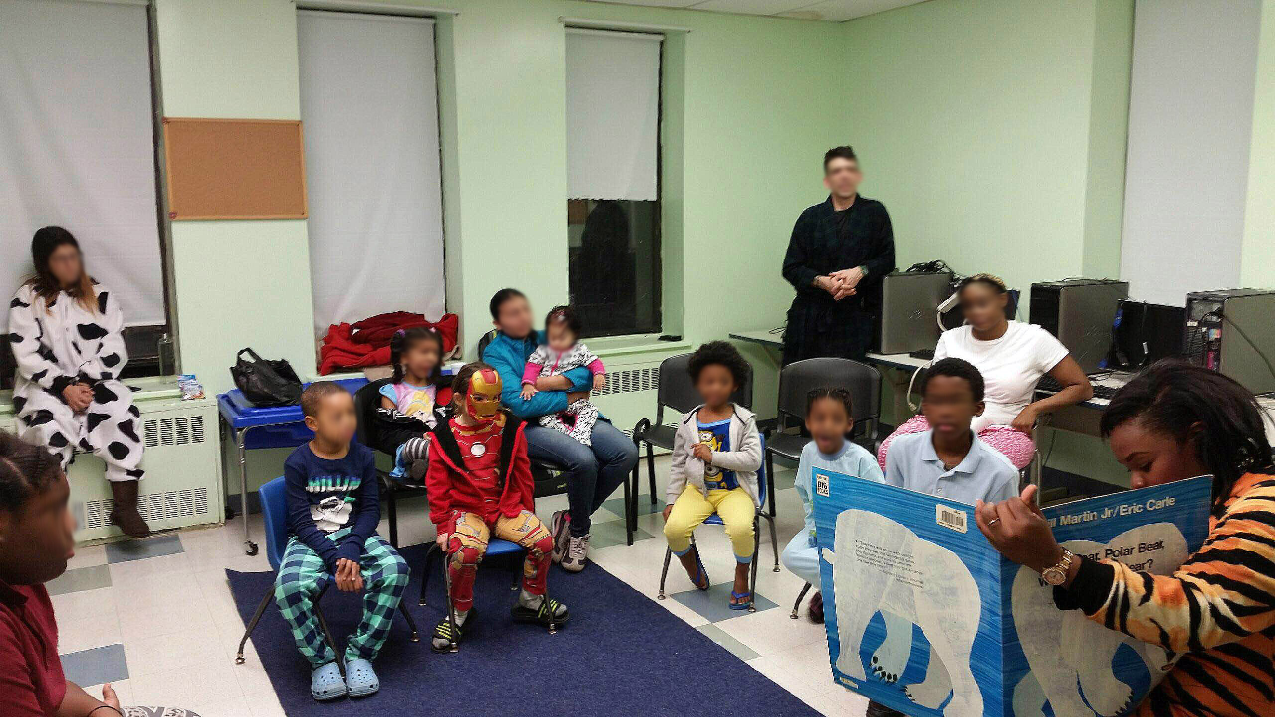 S:US Shelter Makes Literacy Fun with Pajamas