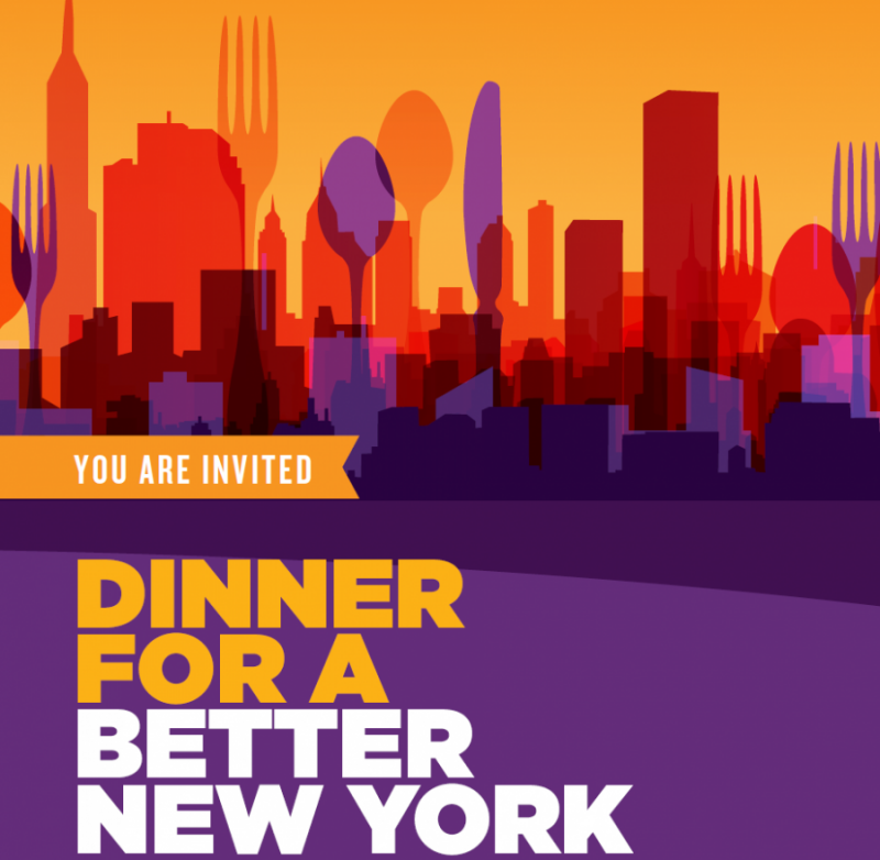 Dinner for a Better New York: May 8, 2018