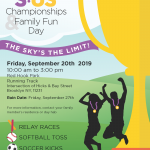 S:US Championships and Family Fun Day: September 20, 2019