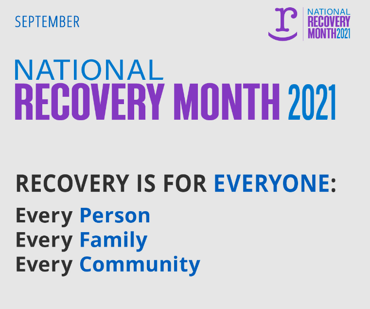 September is National Recovery Month