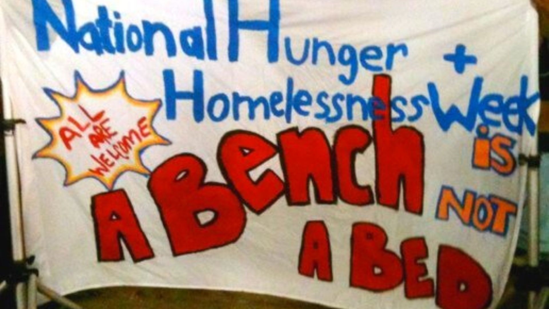 November 13-21 is Hunger and Homelessness Awareness Week