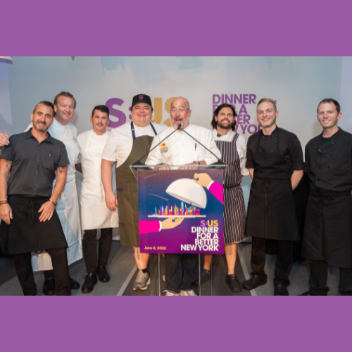 Celebrity Chef Andrew Zimmern And Other Top NYC Chefs Came Together To Benefit New Yorkers In Need