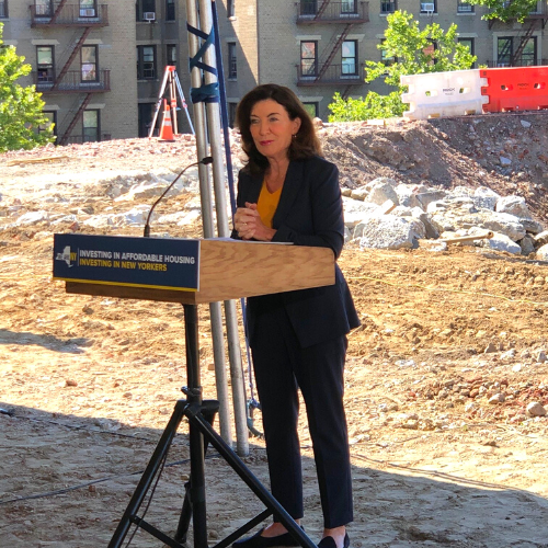 Governor Hochul and Mayor Adams Announce Groundbreaking on $189 Million Affordable and Supportive Housing Development in the Bronx