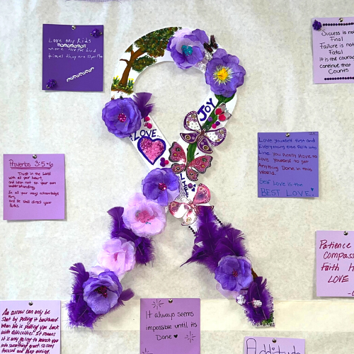 Art project helps DV survivors heal