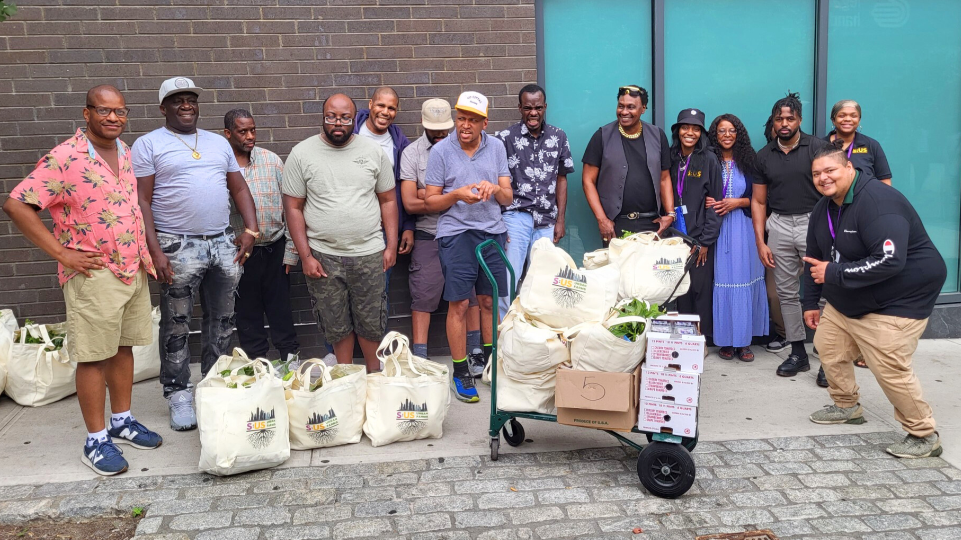 Food Totes Distributed to Supportive Housing Families