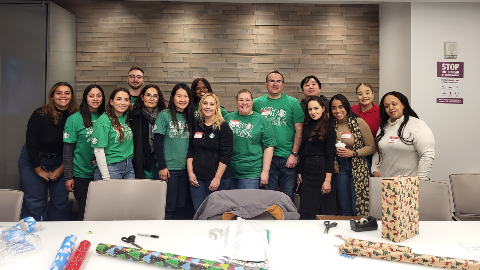 Starbucks Supports Communities by Volunteering with S:US
