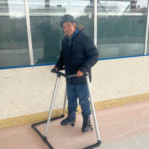 Adaptive Ice-Skating for People with Disabilities