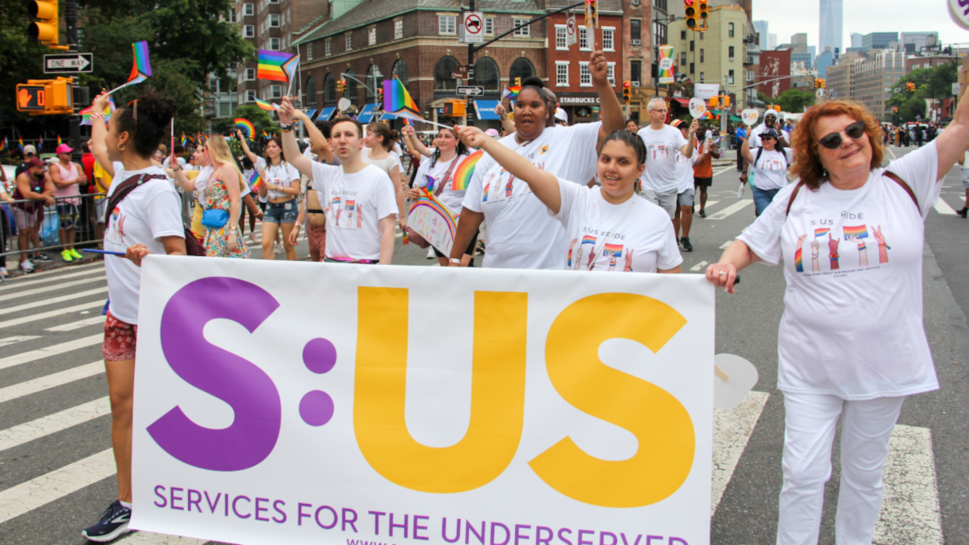 S:US Participates in NYC Pride March