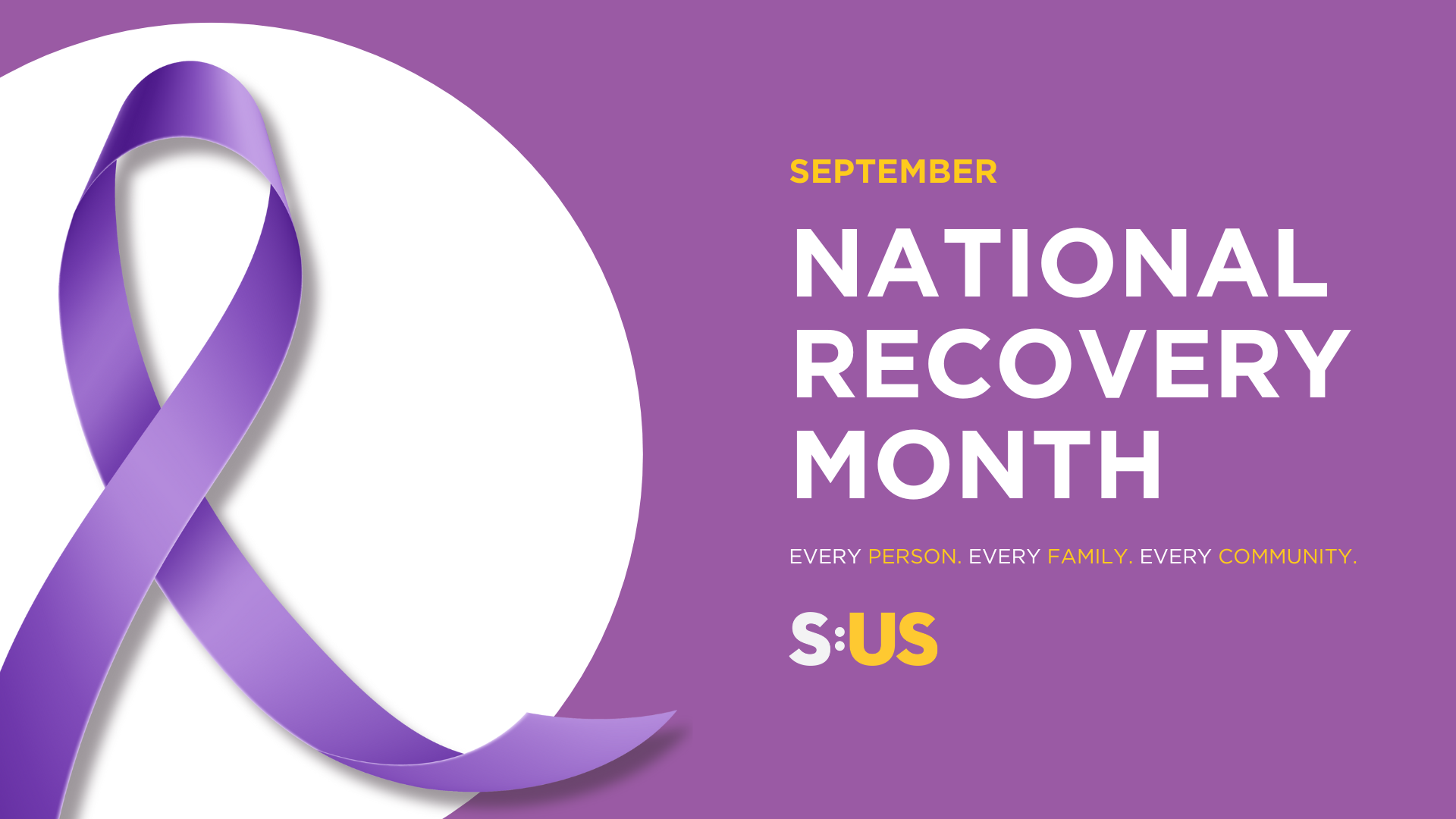 Supporting Recovery Month