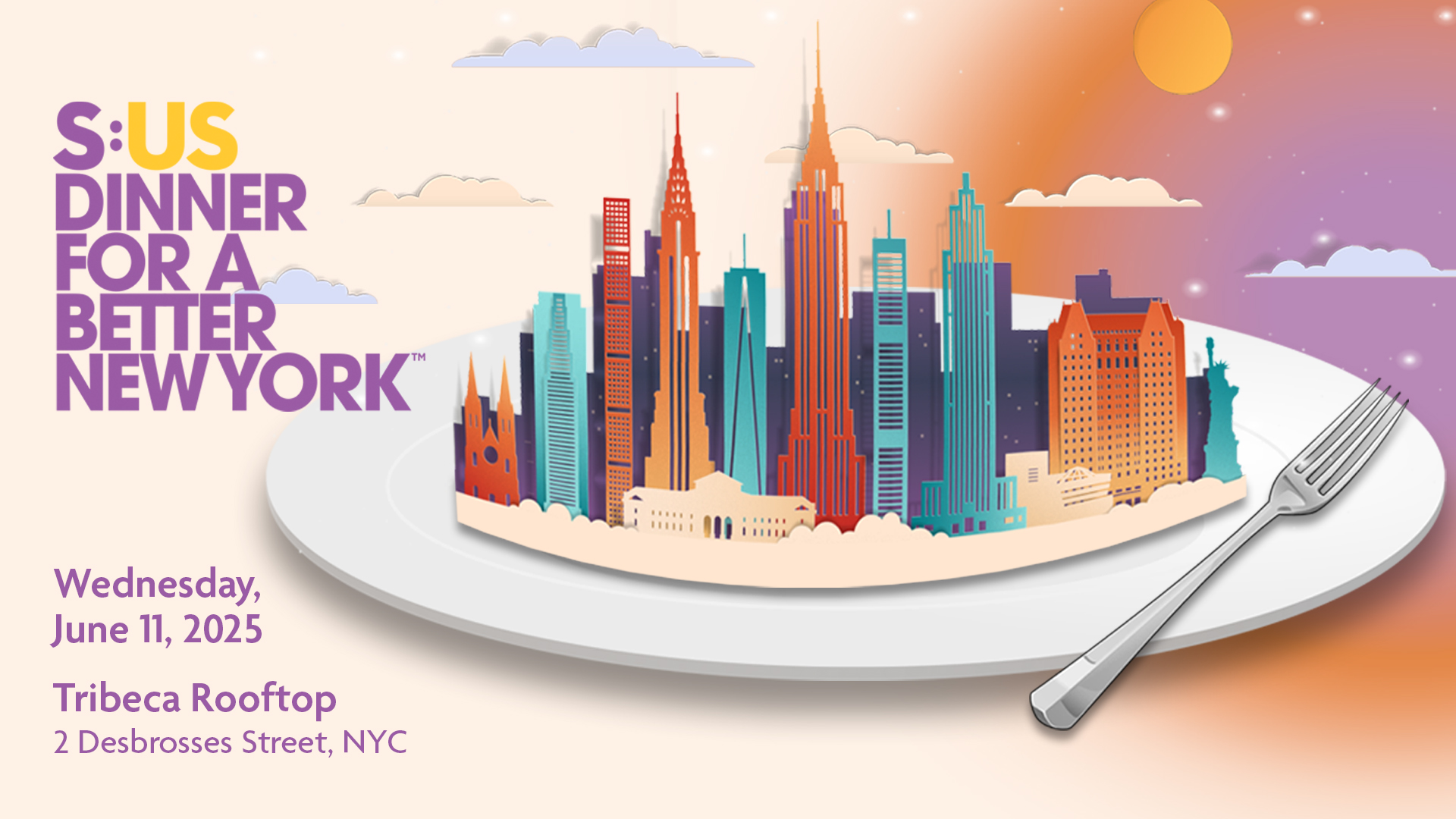 Join us for a culinary journey for a better New York