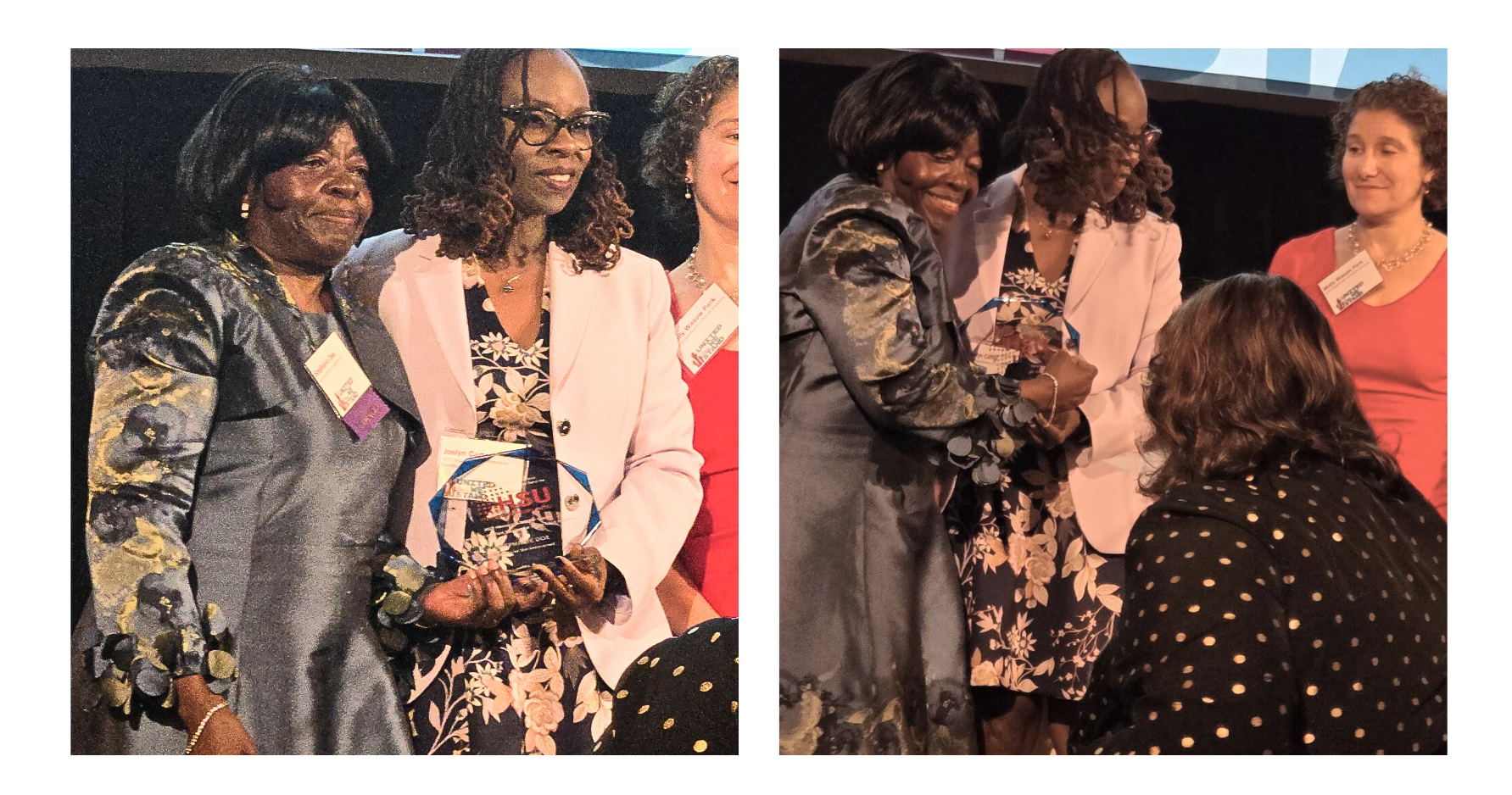 S:US Staff awarded at Homeless Services Gala