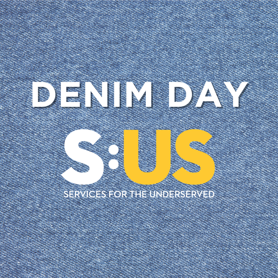 Honoring Denim Day at Services for the UnderServed