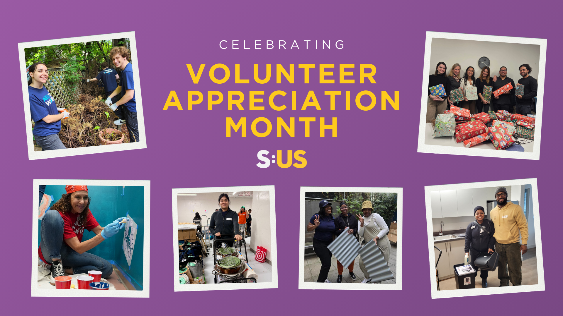 Celebrate Volunteer Appreciation Month with S:US
