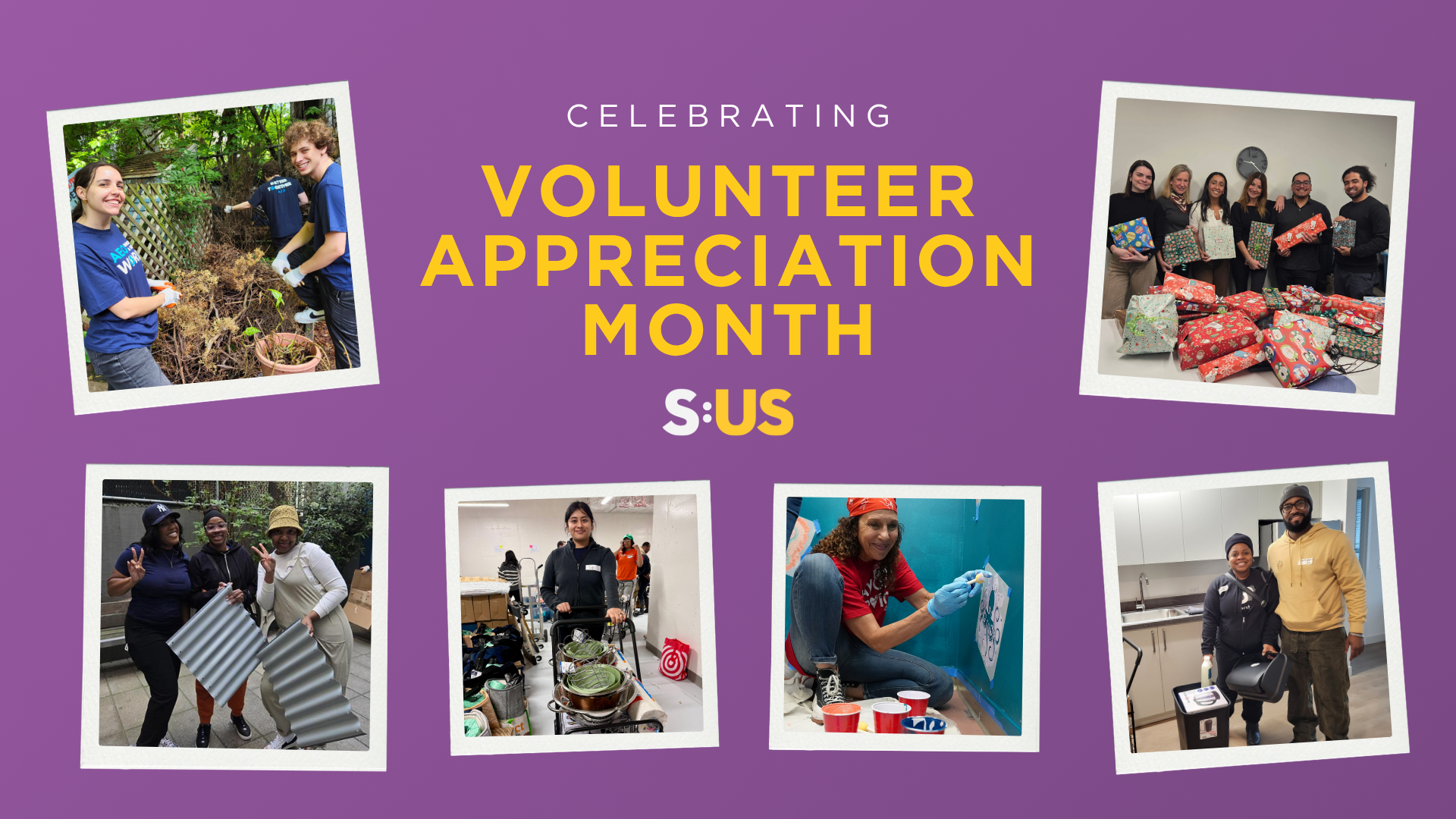 Celebrate Volunteer Appreciation Month with S:US