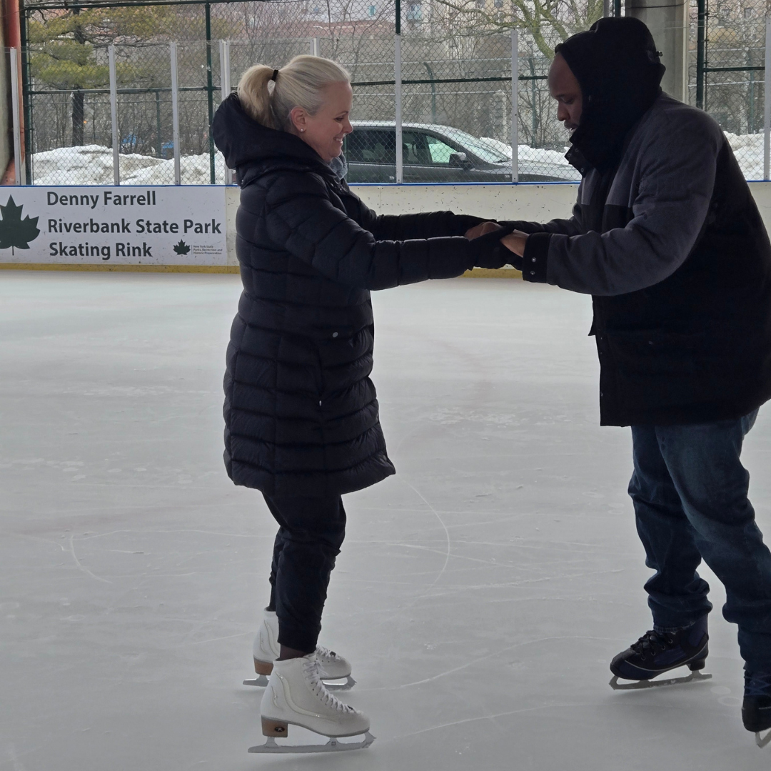 Building Confidence on Ice:  Stephanie’s Volunteer Impact