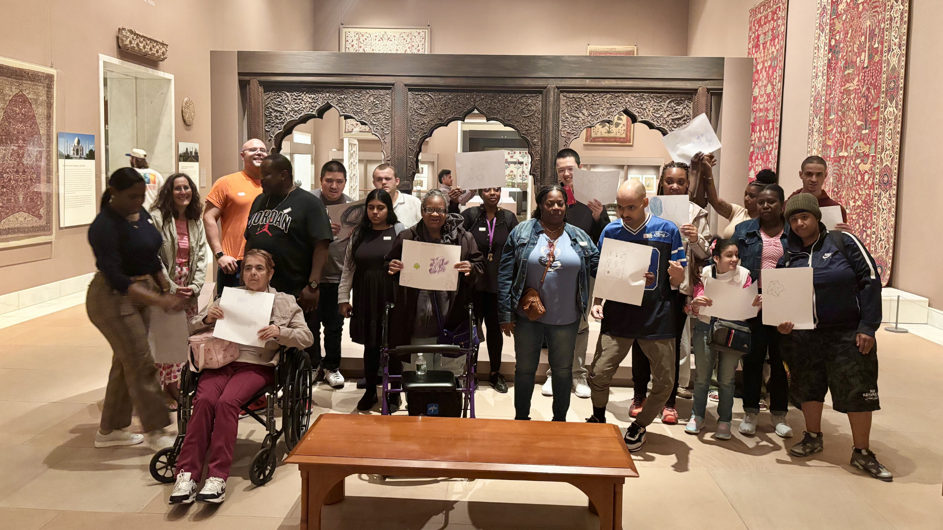 S:US Day Habilitation Programs Enjoy Private Guided Tour at The Met