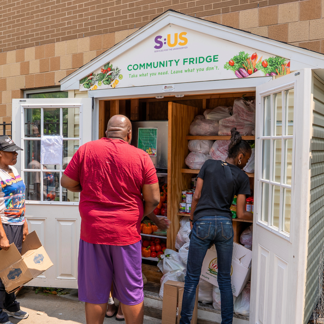 How S:US’ Community Fridge Helped John Survive