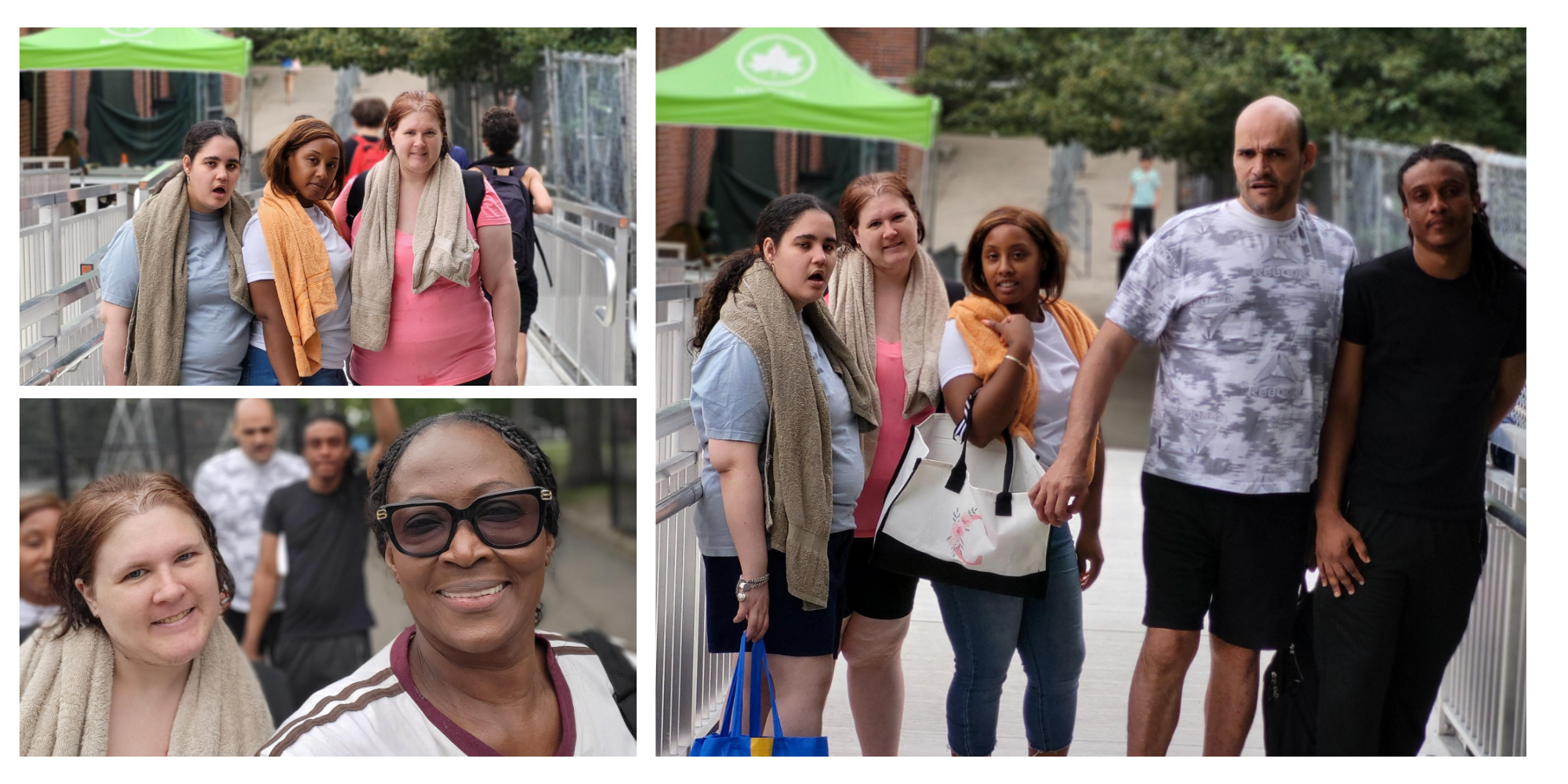 S:US Day Habilitation Program Participants Dive Into Summer Fun