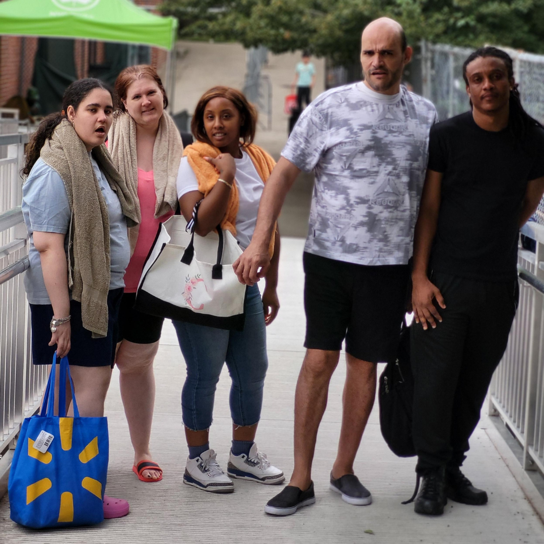 S:US Day Habilitation Program Participants Dive Into Summer Fun